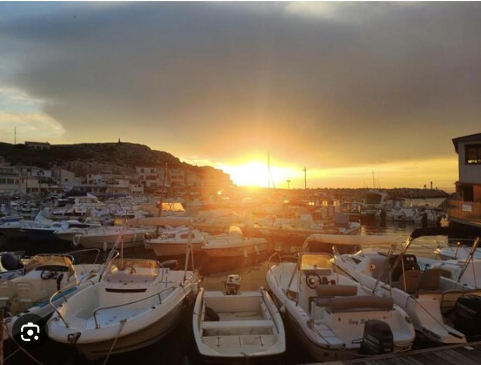 Appartement T3 La Madrague/ Les Calanques Marseille Eksteriør billede